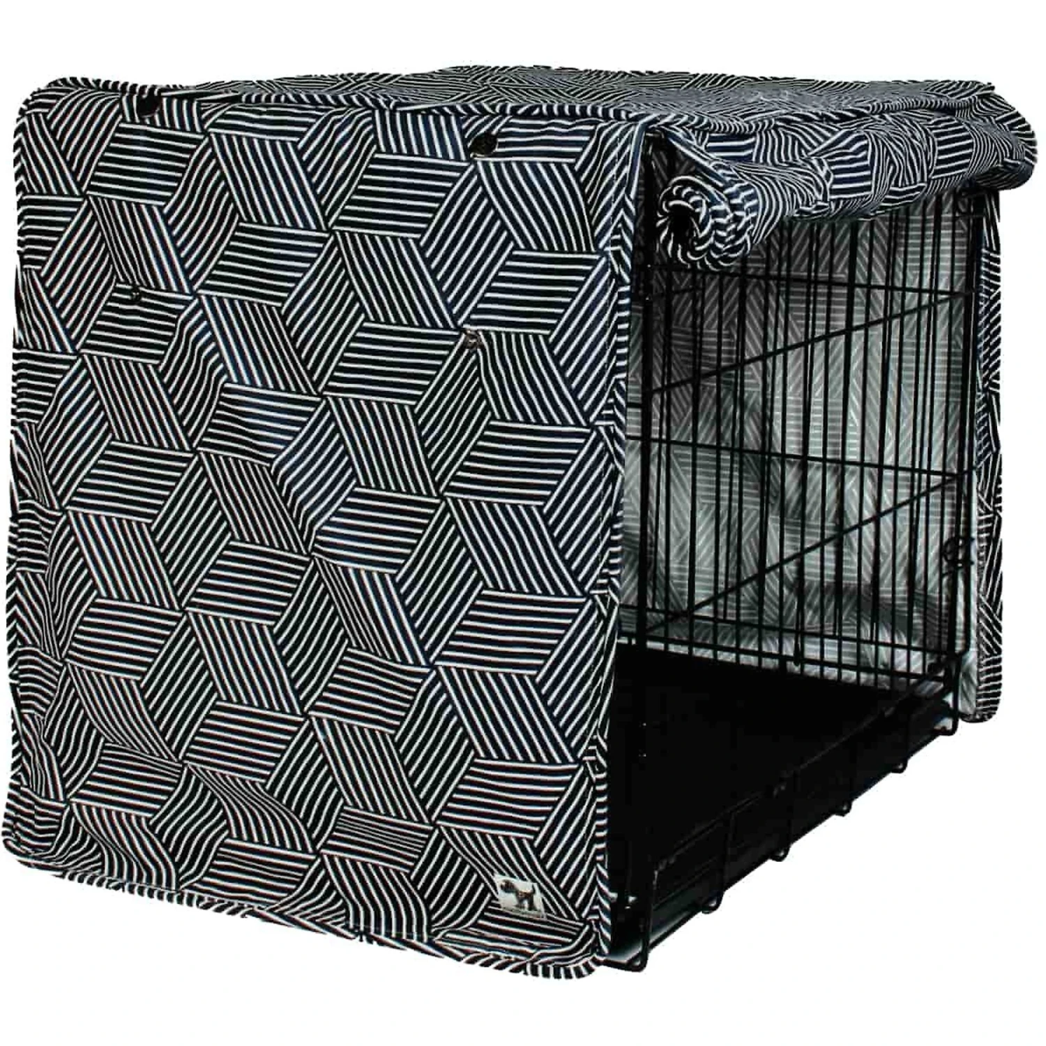 Molly Mutt Rough Gem Dog Crate Cover 3 Molly Mutt Rough Gem Dog Crate Cover - Image 3