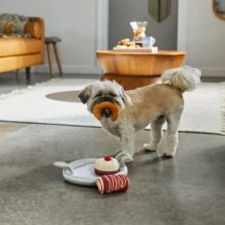 Frisco Brunch Pastry Plate Plush Squeaky Dog Toy 7 Frisco Brunch Pastry Plate Plush Squeaky Dog Toy -PetSafe Kong Shop 297262 PT3. AC SS1800 V1642087931