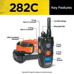 Dogtra Waterproof 127-Level Precise Control LCD Screen Remote Training Dog E-Collar -PetSafe Kong Shop 297476 PT4. AC SS1800 V1620914833