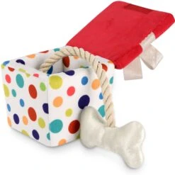 P.L.A.Y. Pet Lifestyle And You Party Time Collection Squeaky Dog Toy, 5 Count -PetSafe Kong Shop 297634 PT7. AC SS1800 V1621029818