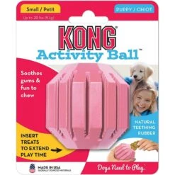 KONG Puppy Activity Ball Dog Toy, Color Varies & KONG Stuff'N Puppy Ziggies Dog Treats 10 KONG Puppy Activity Ball Dog Toy, Color Varies & KONG Stuff'N Puppy Ziggies Dog Treats -PetSafe Kong Shop 298188 PT1. AC SS1800 V1621301855