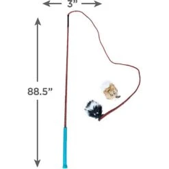 Outward Hound Tail Teaser With Refill Dog & Cat Teaser Toy & Wellness Soft Puppy Bites Lamb & Salmon Recipe Grain-Free Natural Dog Treats -PetSafe Kong Shop 298374 PT2. AC SS1800 V1623202940