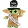 STAR WARS New Year's Eve THE MANDALORIAN GROGU Ballistic Nylon Plush Squeaky Dog Toy