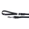 Myfamily El Paso Genuine Embossed Italian Leather & Rope Dog Leash
