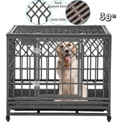 SMONTER Heavy Duty Dog Crate -PetSafe Kong Shop 300204 PT2. AC SS1800 V1622122070