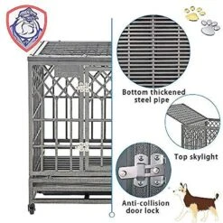 SMONTER Heavy Duty Dog Crate -PetSafe Kong Shop 300204 PT4. AC SS1800 V1622122098