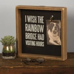 Primitives By Kathy Rainbow Inset Box Frame -PetSafe Kong Shop 300872 PT2. AC SS1800 V1622599960