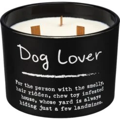 Primitives By Kathy Dog Lover Jar Candle