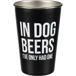 Primitives By Kathy In Dog Beers Stainless Steel Pint, 16-oz