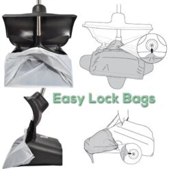 Hygena Scoop Odor Blocking Swivel Bin & Long Handle Rake Dog Poop Scooper 10 Hygena Scoop Odor Blocking Swivel Bin & Long Handle Rake Dog Poop Scooper -PetSafe Kong Shop 300994 PT3. AC SS1800 V1629753102