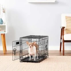 MidWest ICrate Fold & Carry Double Door Collapsible Wire Dog Crate & MidWest Quiet Time Ombre Swirl Dog Crate Mat 13 MidWest ICrate Fold & Carry Double Door Collapsible Wire Dog Crate & MidWest Quiet Time Ombre Swirl Dog Crate Mat -PetSafe Kong Shop 302910 PT4. AC SS1800 V1623089563