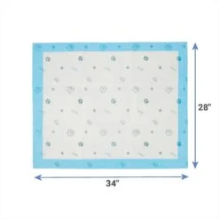 Frisco Fold & Carry Single Door Collapsible Wire Dog Crate & Frisco Premium Extra Large Printed Dog Training & Potty Pads -PetSafe Kong Shop 303438 PT6. AC SS1800 V1623056545