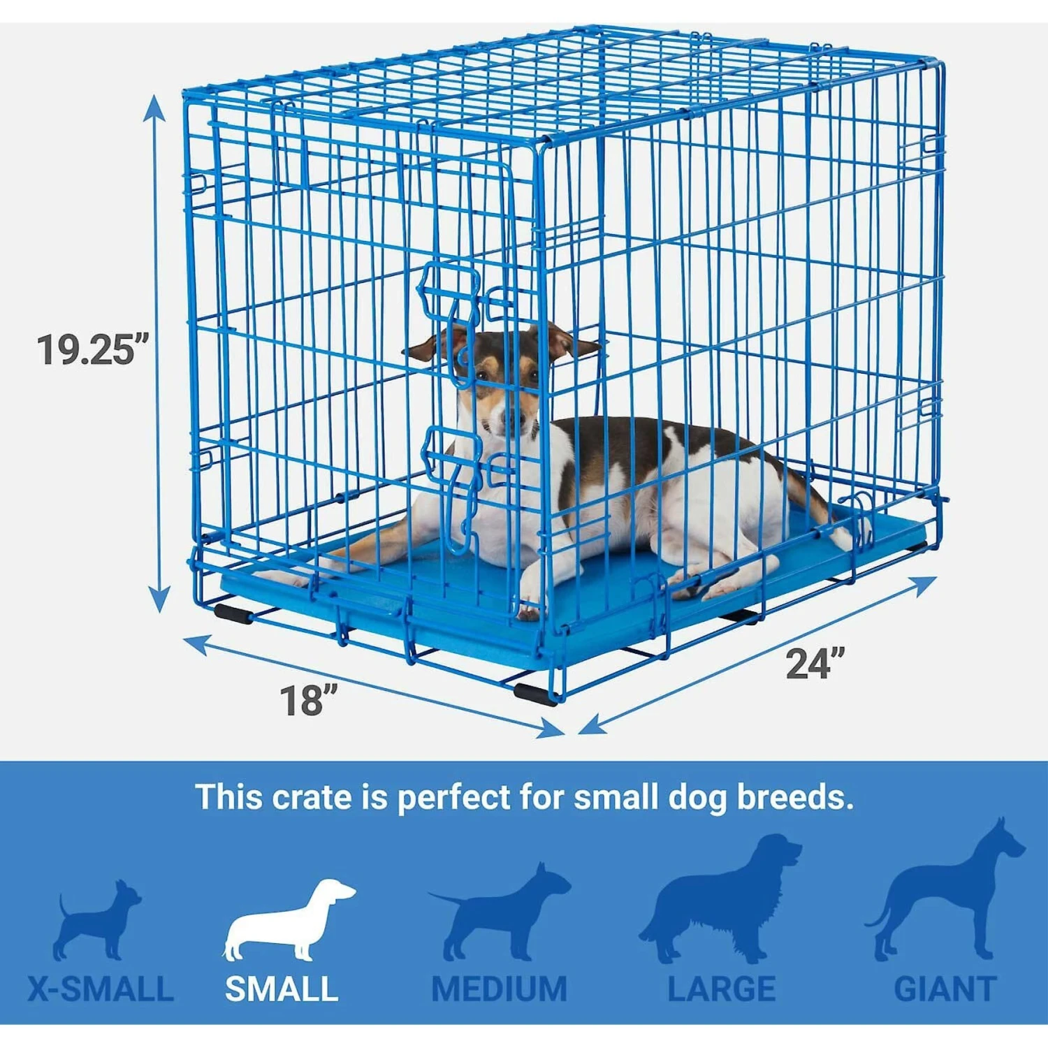 Frisco Two Door Top Load Plastic Dog & Cat Kennel & Frisco Fold & Carry Single Door Collapsible Wire Dog Crate, Pink 7 Frisco Two Door Top Load Plastic Dog & Cat Kennel & Frisco Fold & Carry Single Door Collapsible Wire Dog Crate, Pink - Image 7