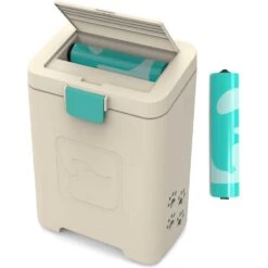 PawPail Dog & Cat Waste Station & PawPail PawBag Dog Waste Bags, 200 Count