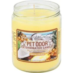 Pet Odor Exterminator Pineapple Coconut Air Freshener & Pet Odor Exterminator Pineapple Coconut Deodorizing Candle -PetSafe Kong Shop 303710 PT3. AC SS1800 V1623035857