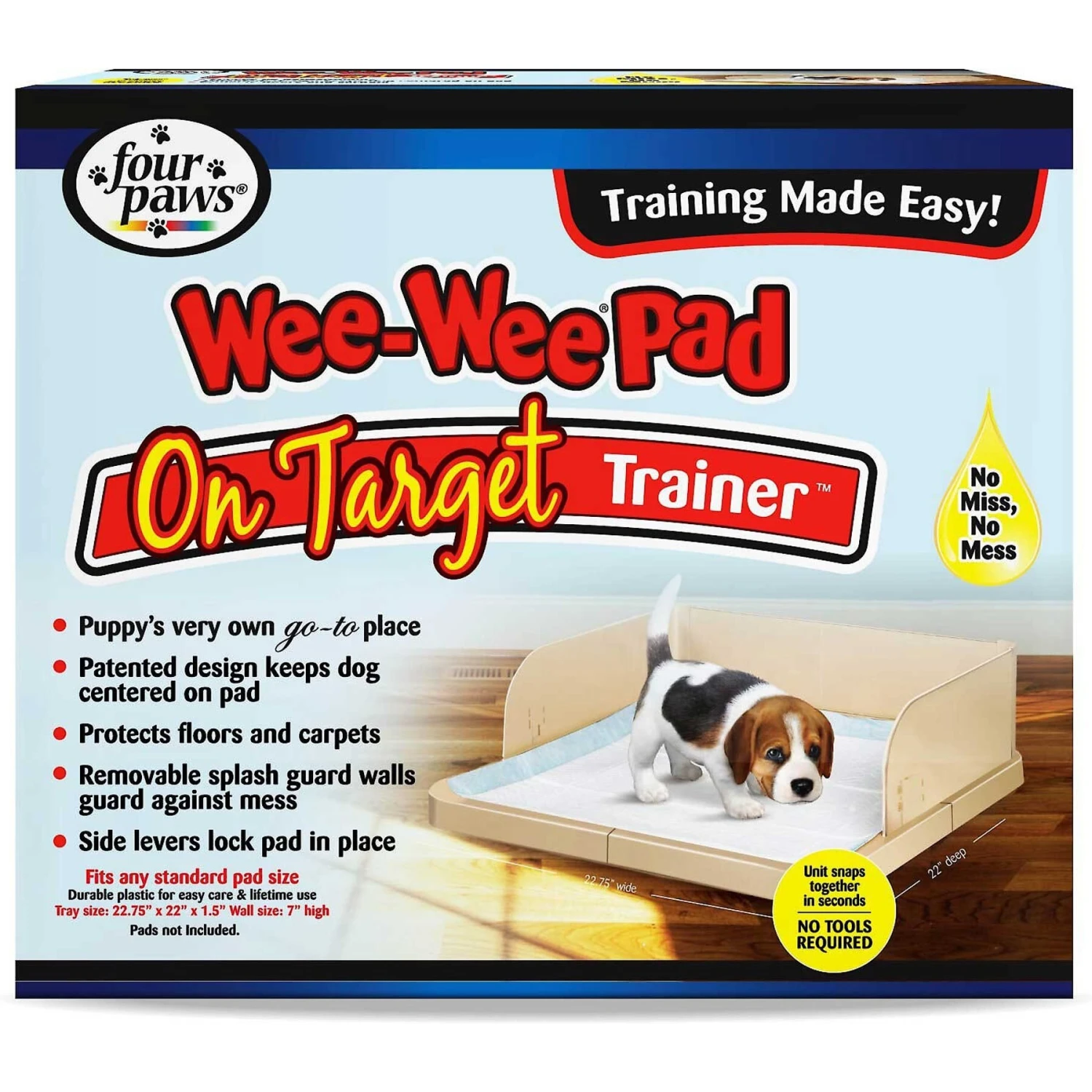 Wee-Wee Pad On Target Trainer & Frisco Premium Dog Training & Potty Pads 2 Wee-Wee Pad On Target Trainer & Frisco Premium Dog Training & Potty Pads - Image 2
