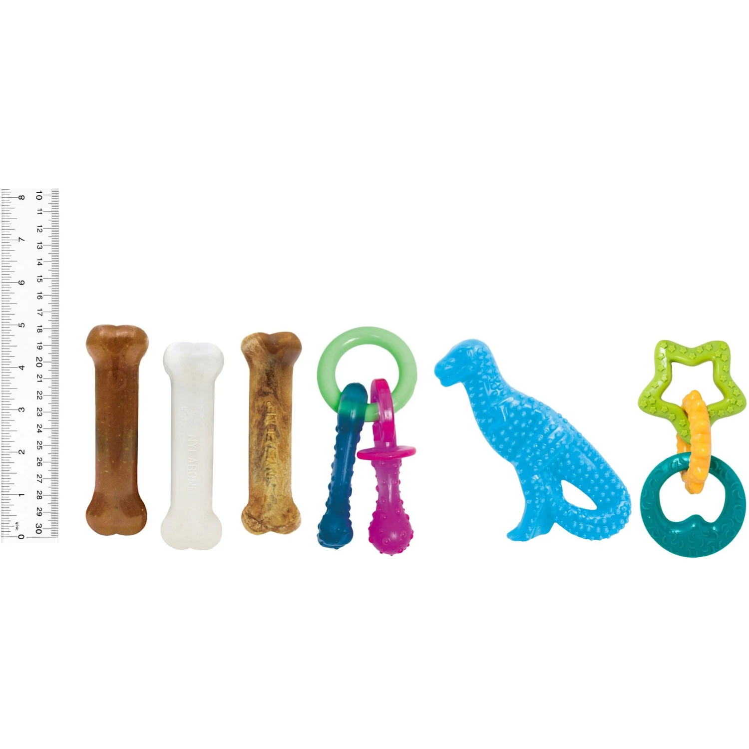 Nylabone Puppy Starter Kit With Chew Toys, Teething Kit & Chew Treat 7 Nylabone Puppy Starter Kit With Chew Toys, Teething Kit & Chew Treat - Image 7