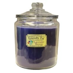 Thompson's Candle Co. Lavender Breeze Scented Friendly Pet Heritage Jar 3 Wick Candle