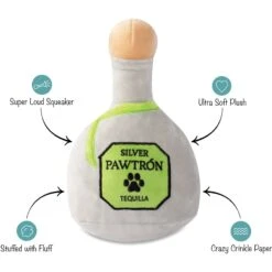 Pet Shop By Fringe Studio Pawtron Tequila Plush Dog Toy -PetSafe Kong Shop 306613 PT1. AC SS1800 V1623290877