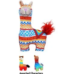 KONG Ballistic Vibez Llamas Squeaky Plush Dog Toy -PetSafe Kong Shop 308799 PT4. AC SS1800 V1633034503