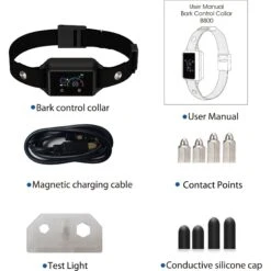 Petdiary Smart Bark Waterproof Dog Bark Collar -PetSafe Kong Shop 309056 PT8. AC SS1800 V1677085847