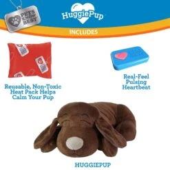 Pets Know Best HuggiePup Plush Dog Toy 7 Pets Know Best HuggiePup Plush Dog Toy -PetSafe Kong Shop 311738 PT2. AC SS1800 V1625867508