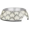 Frisco Moroccan Design Stainless Steel Dog & Cat Bowl