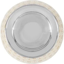 Frisco Circle Design Stainless Steel Dog & Cat Bowl -PetSafe Kong Shop 311969 PT3. AC SS1800 V1642542494