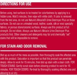 Nature's Miracle Dog Urine Destroyer Plus Enzymatic Formula Stain Remover, 1.3-gal Bottle -PetSafe Kong Shop 313852 PT8. AC SS1800 V1625867538
