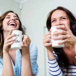 904 Custom Personalized Boho Rainbow Best Dog Mom Double Sided Mug, 11-oz -PetSafe Kong Shop 314555 PT3. AC SS1800 V1637019420