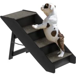 Pet Adobe Carpeted Folding Dog & Cat Steps