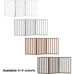 Pet Adobe 3-Panel Freestanding Folding Dog & Cat Gate -PetSafe Kong Shop 314950 PT5. AC SS1800 V1626389834