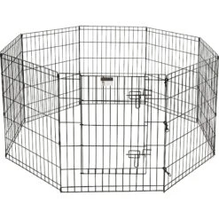 Pet Adobe 8-Panel Folding Metal Dog & Cat Playpen 12 Pet Adobe 8-Panel Folding Metal Dog & Cat Playpen -PetSafe Kong Shop 315023 PT4. AC SS1800 V1626395476