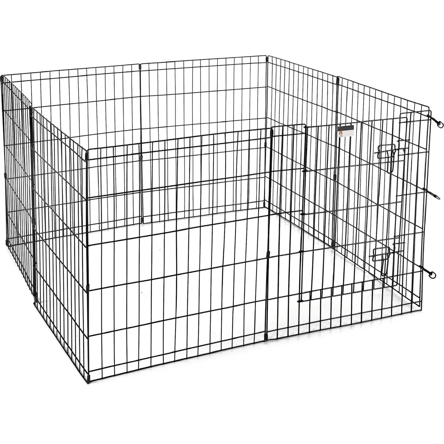 Pet Adobe 8-Panel Folding Metal Dog & Cat Playpen 6 Pet Adobe 8-Panel Folding Metal Dog & Cat Playpen - Image 6
