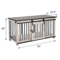 Frisco "Rockford" Dog Crate Credenza & Mat -PetSafe Kong Shop 315187 PT3. AC SS1800 V1634217787