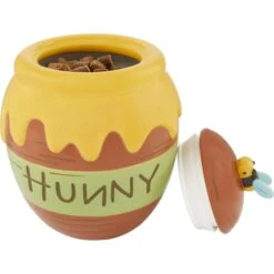 Disney Winnie The Pooh Ceramic Dog & Cat Treat Jar -PetSafe Kong Shop 315369 PT4. AC SS1800 V1646327618