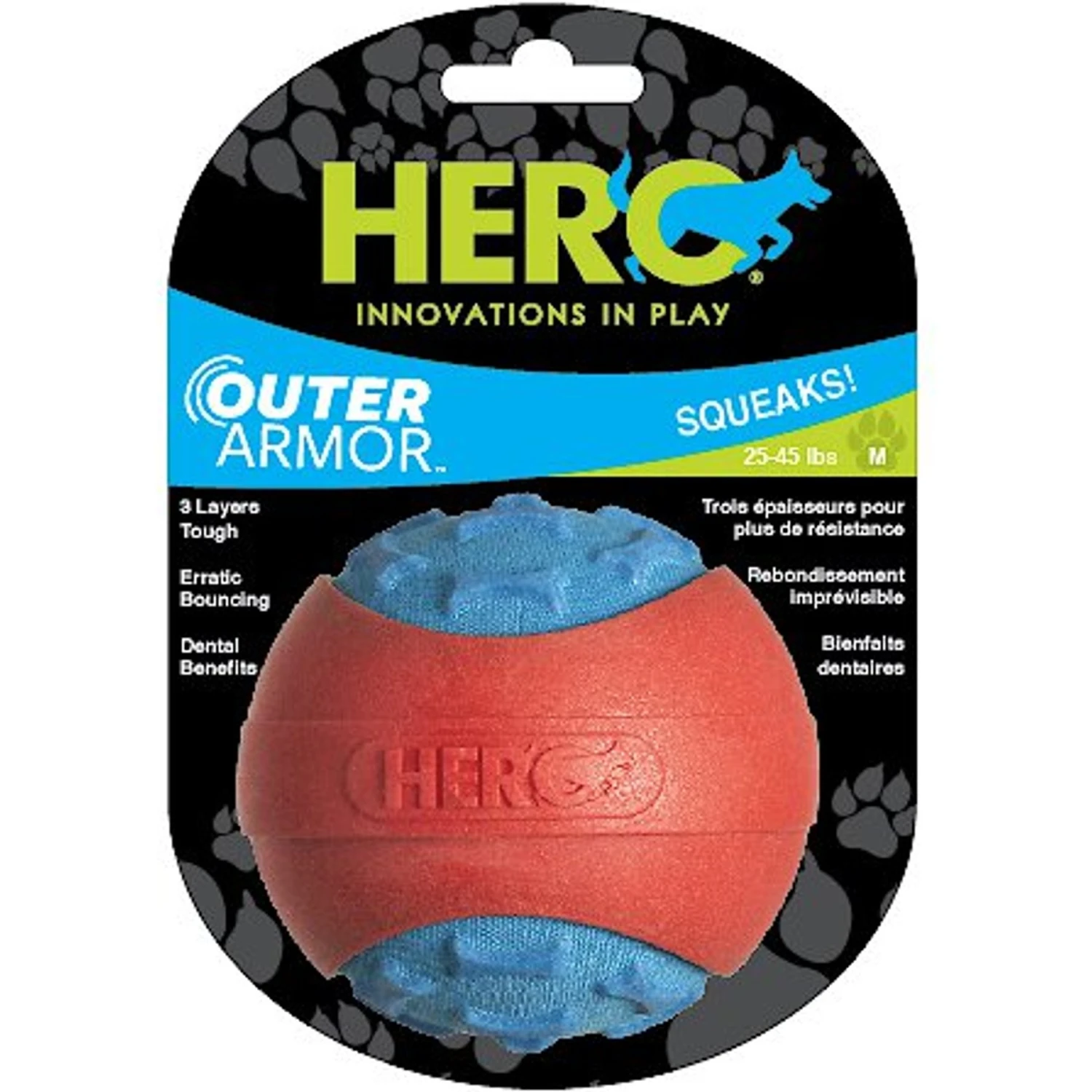 Caitec Outer Armor Ball Dog Toy 2 Caitec Outer Armor Ball Dog Toy - Image 2