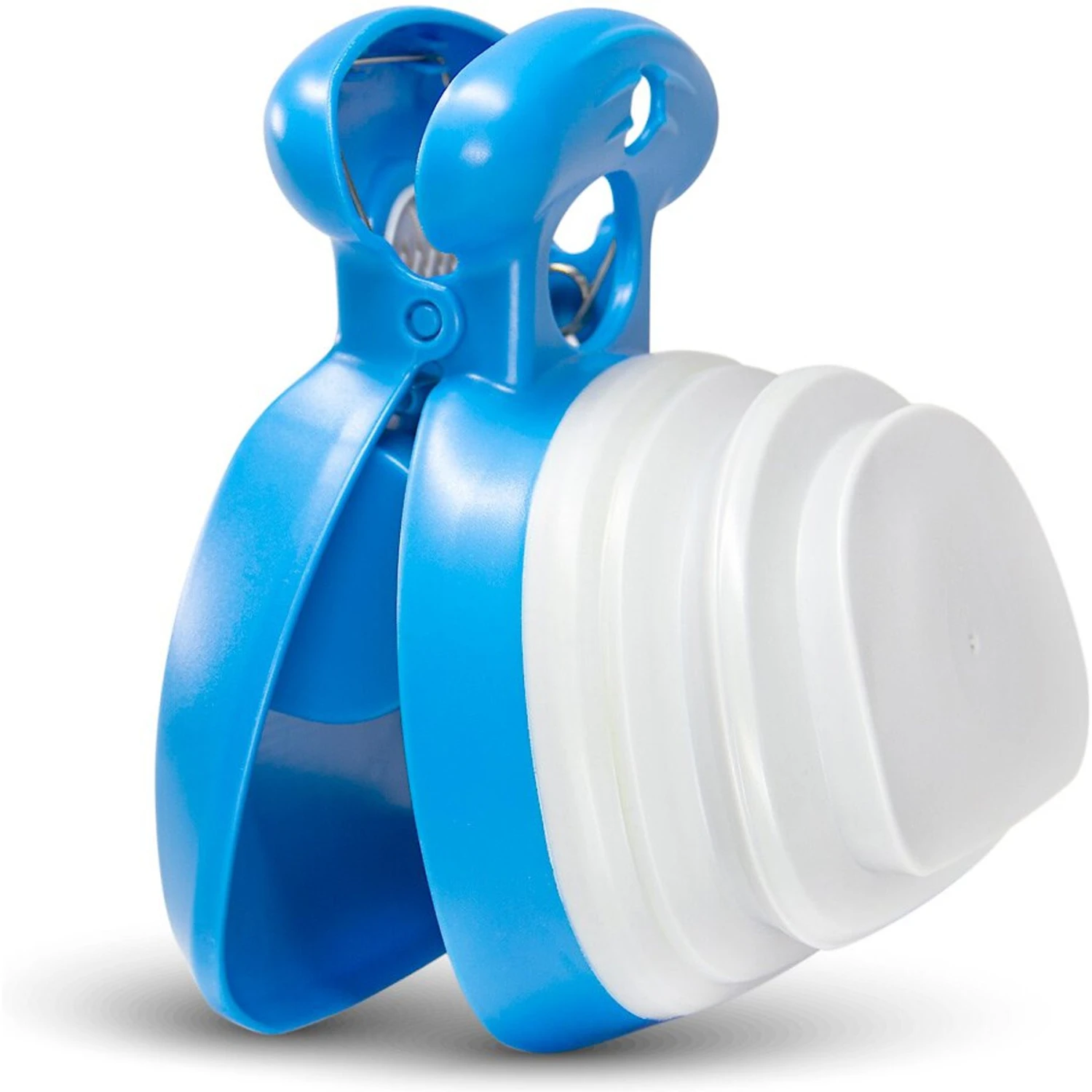 Grand Fusion Clean Hands Dog Poop Scoop, Blue 1 Grand Fusion Clean Hands Dog Poop Scoop, Blue