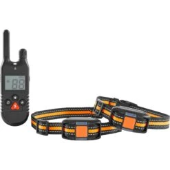 Trainer Dog Collar Waterproof & Rechargeable W/ 430 Yards Range, 2 Collars