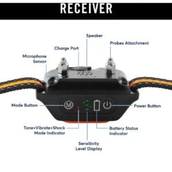 Bark Collar, Waterproof & Rechargeable Multi Vibrations And Tone -PetSafe Kong Shop 316501 PT5. AC SS1800 V1638895008