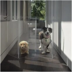 Hiddin Clear View Zig Zag Freestanding Dog & Cat Gate 11 Hiddin Clear View Zig Zag Freestanding Dog & Cat Gate -PetSafe Kong Shop 316831 PT2. AC SS1800 V1633367838