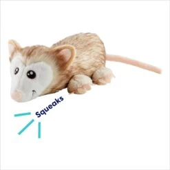 Frisco Realistic Opossum Plush Squeaky Dog Toy -PetSafe Kong Shop 316929 PT2. AC SS1800 V1695761146