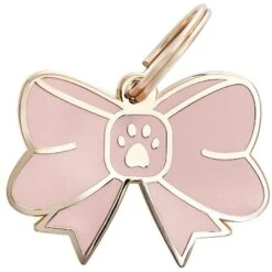 Two Tails Pet Company Personalized Bow Dog & Cat ID Tag