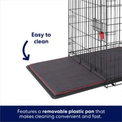 Frisco XX-Large Heavy Duty Enhanced Lock Double Door Wire Dog Crate, Fold & Carry Wire Dog Crate & Mat Kit, 54" -PetSafe Kong Shop 318116 PT4. AC SS1800 V1634155019