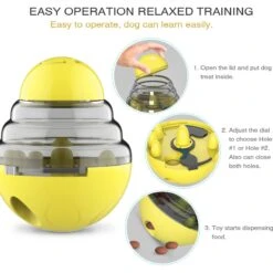 Hanamya Interactive Food/Treats Dispensing Dog Toy -PetSafe Kong Shop 318128 PT4. AC SS1800 V1703881074