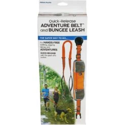 Penn-Plax Bungee Belt Combo Dog Leash, Orange/Black, Large -PetSafe Kong Shop 318184 PT2. AC SS1800 V1632889291