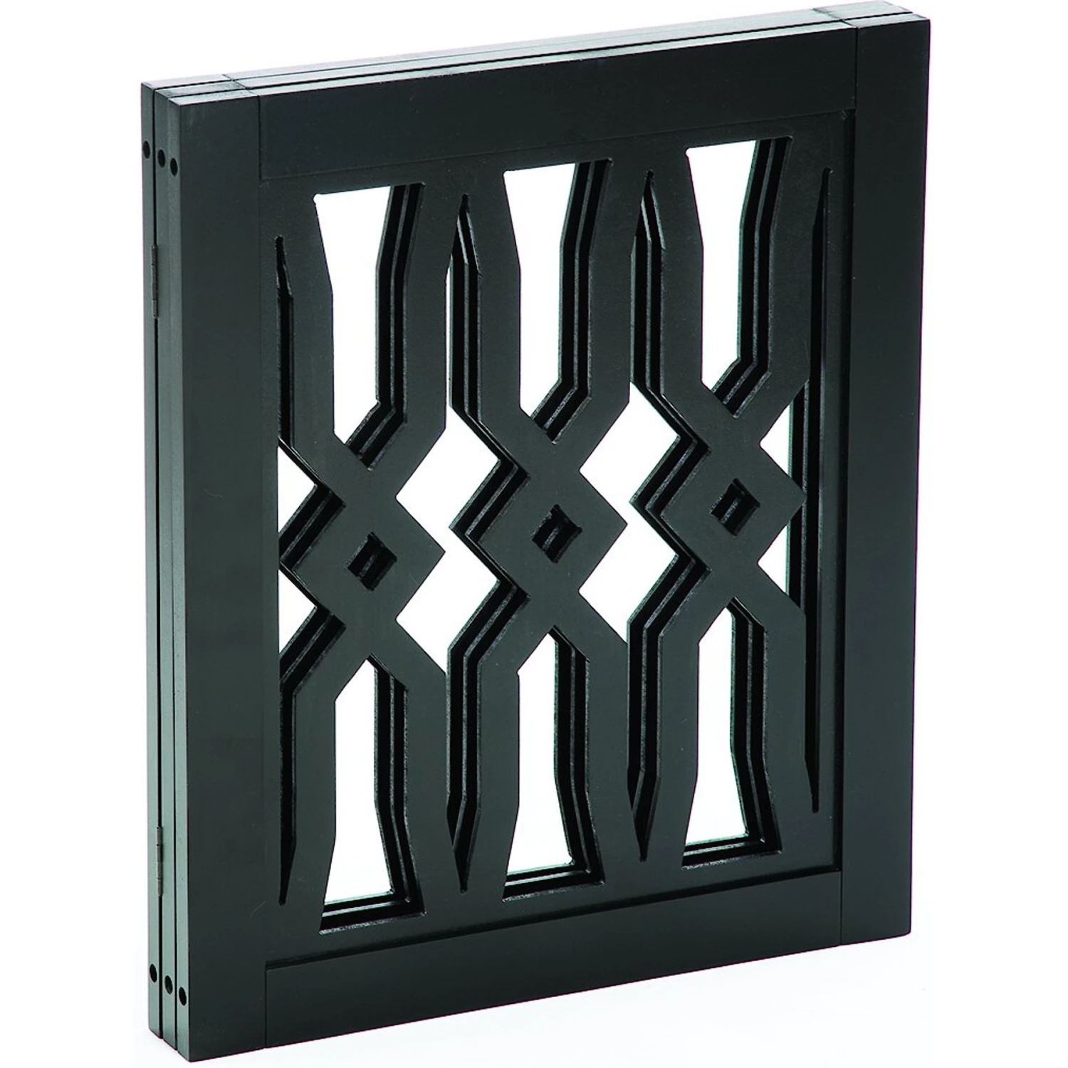 Etna Wood Diamond Twist Design Dog Gate 2 Etna Wood Diamond Twist Design Dog Gate - Image 2