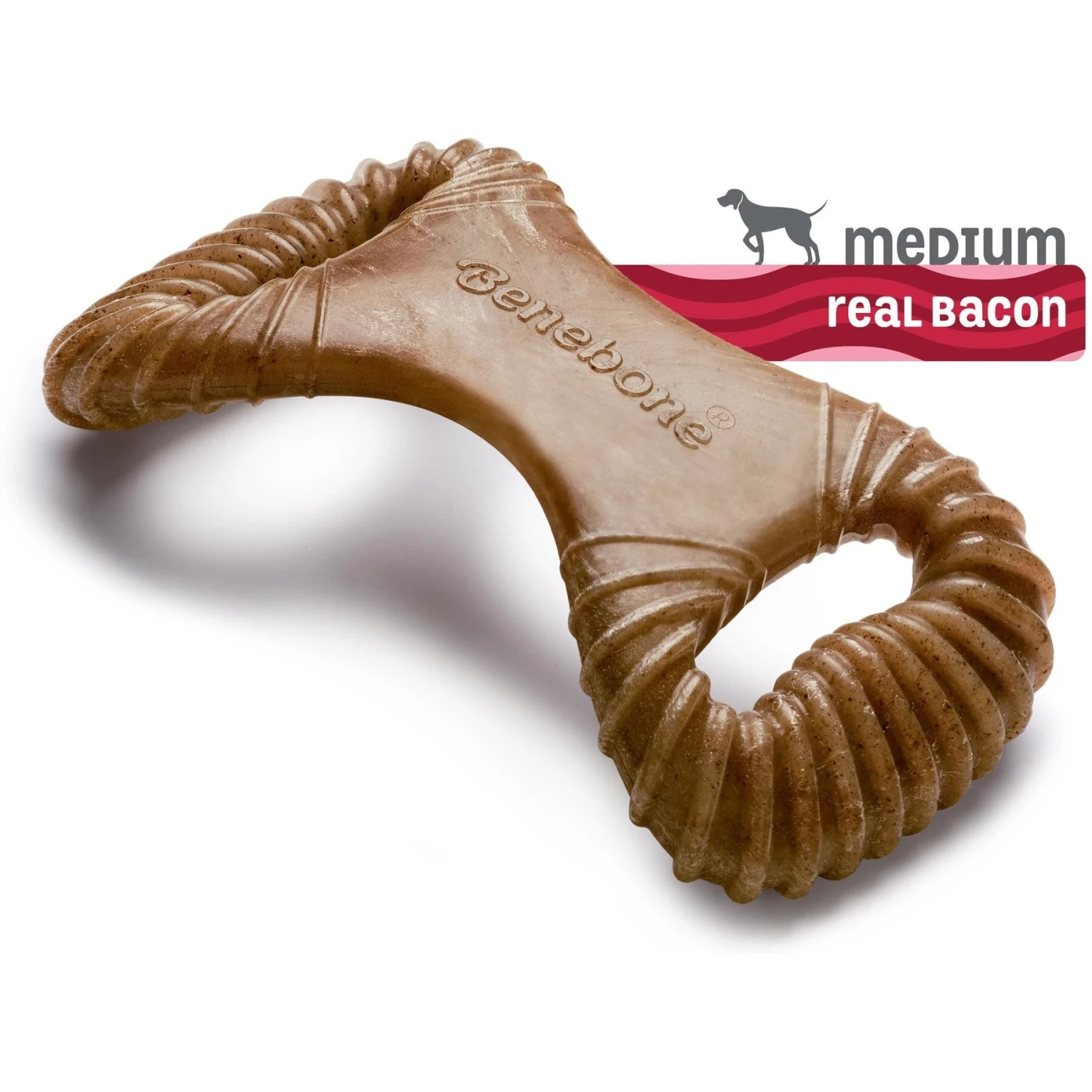Benebone Bacon Flavor Wishbone Tough Dog Chew Toy & Benebone Bacon Flavor Dental Tough Dog Chew Toy 7 Benebone Bacon Flavor Wishbone Tough Dog Chew Toy & Benebone Bacon Flavor Dental Tough Dog Chew Toy - Image 7
