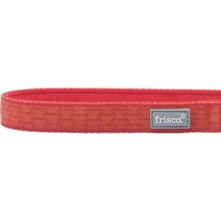 Frisco Outdoor Comfort Print Nylon Padded Dog Collar & Frisco Outdoor Ultra Reflective Rope Leash With Padded Handle -PetSafe Kong Shop 319066 PT2. AC SS1800 V1631157992