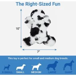 Frisco Cow Plush Squeaky Dog Toy & Playology Scented Dual Layer Ring Dog Toy -PetSafe Kong Shop 319488 PT2. AC SS1800 V1630623994